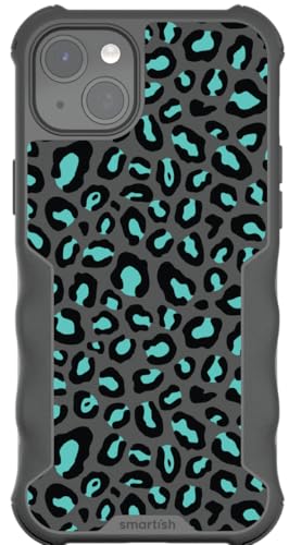 Image of Smartish - Feline Fine - iPhone 15 Plus MagSafe Armor Case - Gripzilla [Rugged & Tough] Heavy Duty Armor Case - Fits iPhone 15 Plus