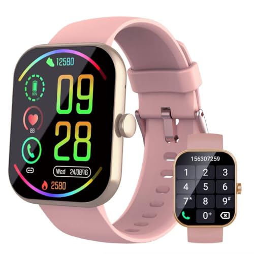 Smartwatch für Herren Damen, Smartwatches (Annehmen/Tätigen von Anrufen) mit 100+ Sportmodi Smartwatch für Herren Damen, Smartwatches (Annehmen/Tätigen von Anrufen) mit 100+ Sportmodi
