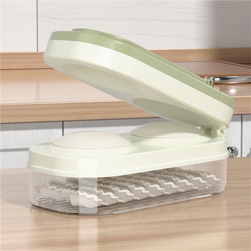Presse à raviolis manuelle 2 en 1 avec moules multifonctions de pâte - 7