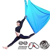 Weiches seidiges Material - Dieses hochwertige Material fühlt sich weich an und erleichtert den Übergang von Pose zu Pose. Sie werden sofort den Unterschied zur Fallschirmseide bemerken. Unser dehnbares Material wird benötigt, um dich zwischen den Positionen zu bewegen.