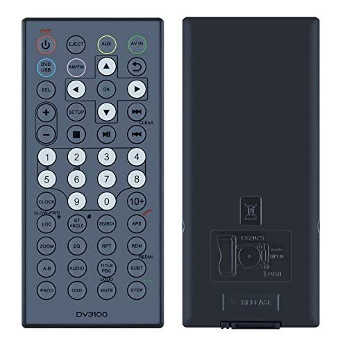Télécommande infrarouge Furrion DV3300 DV3100S-BL de marque PZL