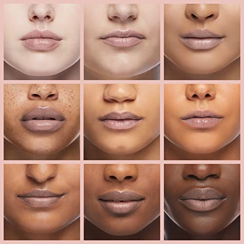 Pure Cosmetics Lip Gloss, Nude Beach - Hydrating & Ultra-Moisturizing Lip Makeup With Jojoba Oil, Sweet Almond Oil & Vitamin E, Led Applicator With Mirror, Cruelty-Free And Talc-Free #TOP3