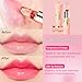 Pack of 6 Crystal Flower Jelly Lipstick, Long Lasting Nutritious Lip Balm Lips Moisturizer Magic Temperature Color Change Lip Gloss,, Girls Stuff, Small Gifts, Birthday Mothers Day Gifts(Pink)