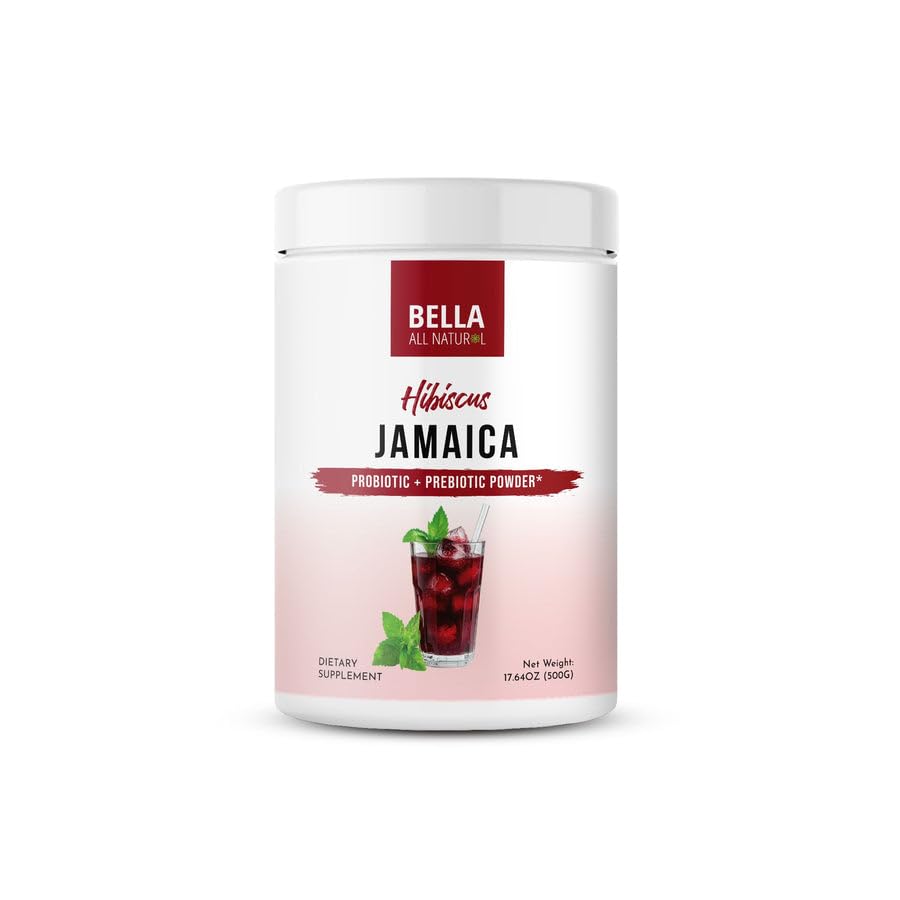 Bella all Natural Hibiscus Jamaica with Prebiotics