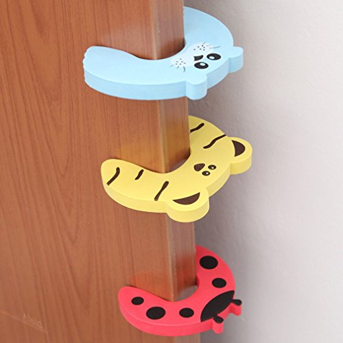 Ateid 7 Pezzi Fermaporta in gommapiuma, Dito