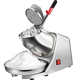 UTILISATION CONFORTABLE : Sa base robuste en fonte et ses petits patins en caoutchouc offrent un poste de travail stable et silencieux. Minimise les vibrations et le bruit pour une atmosphère détendue et une expérience confortable. La conception en treillis empêche les fuites et les éclaboussures de blocs de glace, accélérant ainsi la vitesse de broyage. Le pic à glace inclus est pratique pour briser la glace.