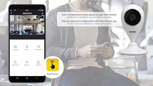 Vimar 46238.027A Telecamera Wifi Per Videosorveglianza Con Funzioni Rilevatore - 6