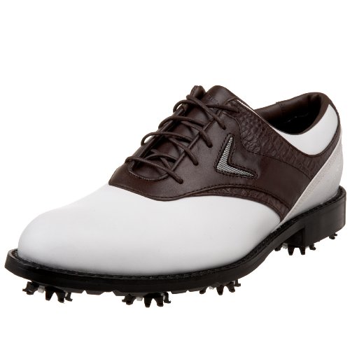 Zapatos de golf para hombre Callaway blancos en talla 39.5, elegancia y confort en el green