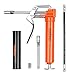 HORUSDY Mini Pistol Grip Grease Gun, with 3 OZ. Cartridge Flexi Hose & Coupler (2900 PSI)