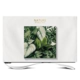 Unikicool TV staubschutzhülle,TV Monitorabdeckung,Hülle bezug für Fernsehen schutzhülle,Bedruckt,Kratzfest,Weich,Elegant,für TV-Bildschirme von 28-65 Zoll,Dekoration von Schlafzimmer