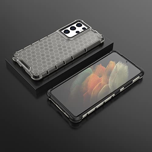 Image of Glasgow Back Case Cover Designed for Samsung Galaxy S21 Ultra 5G - Black