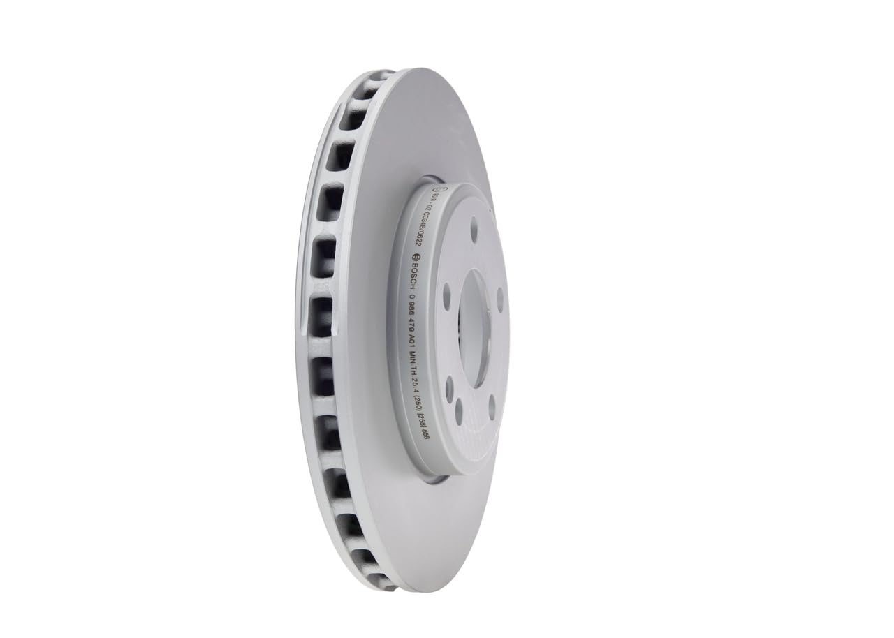 Disco de Freno Bosch BD1688 - Disco Ventilado, Alto Contenido en Carbono, 295 mm – Eje Delantero – Certificado ECE-R90 – Excelente Refrigeración y Reducción de Ruido, Anticorrosión – 1 Unidad
