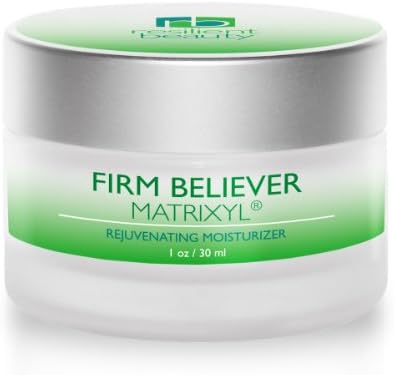 Best Daily Face Moisturizer with Matrixyl Anti Aging Serum for Long-term Skin Care - Firm Believer Lotion Repairs Dry Skin & Stimulates Collagen Growth to Rejuvenate Aging Skin, Fight Wrinkles & Acne for both Women & Men - 100%!