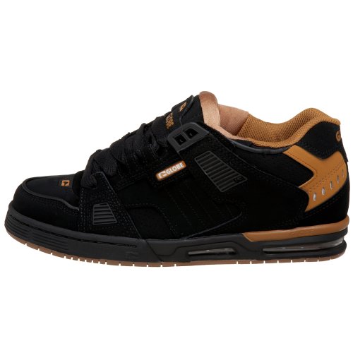 Image of Globe Men's Sabre Skate Shoe,Black /Caramello,7.5 M