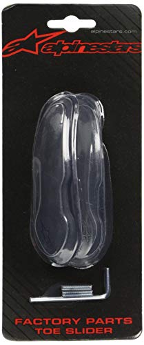 BLACK ALPINESTARS SMX6 TOE SLIDERS - 25SLISMX6