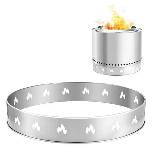 VEVOR Fire Pit Stand for Solo Stove Bonfire 27 Inch Smokeless Fire Pit Ring Stainless Steel Fireplace Stove Ranger Support Frame Accessory Portable Outdoor Camping Holder Tools for Fireplace