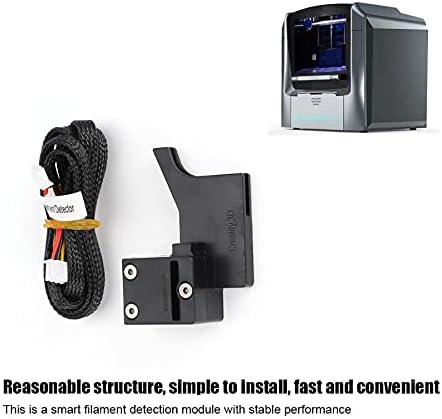 Lysee 3D Printer Parts & Accessories - 3D Printer Filament Detect Sensor Black Plastic Part for CR-10S/ CR-10 S4/CR-10 S5 Hot
