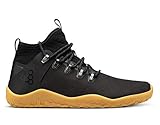 Vivobarefoot Magna Trail, Womens Vegan Multi-Terrain Hiking Shoe with Barefoot Sole & Thermal Protection Black Gum