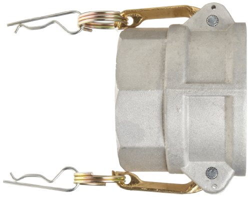 Dixon G600-D-AL Aluminum A380 Global Type D Cam and Groove Hose Fitting, 6" Socket x 6" NPT Female - Thumbnail 2