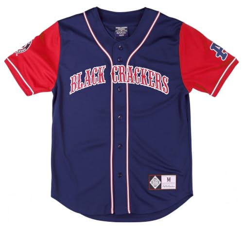 Big Boy Atlanta Black Crackers S5 Adult Baseball Jersey [Navy Blue] - ID#75099-115-207-0-0 miniatura 1