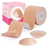 Boob Tape, Boobytape for Breast Lift, Bob Tape for Large Breast, Breathable Push Up Tape, Waterproof
