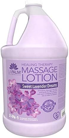 Healing Therapy Massage Lotion Sweet Lavender -1 Gallon