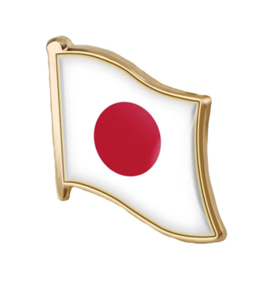 vmcoatdu Country Flag Pin Badge International Travel Brooch Metal Alloy Souvenir Pin for Hat Clothes Backpack