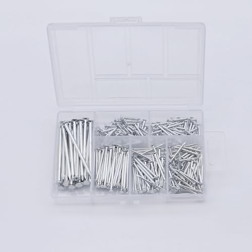 300 piezas de clavos de acero...