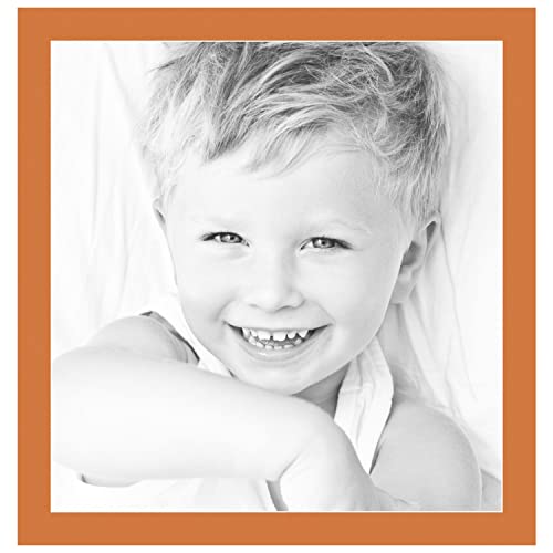 23x24 Tangerine / Octoberfest Custom Mat for Picture Frame with 19x20 opening size (Mat Only, Frame NOT Included)