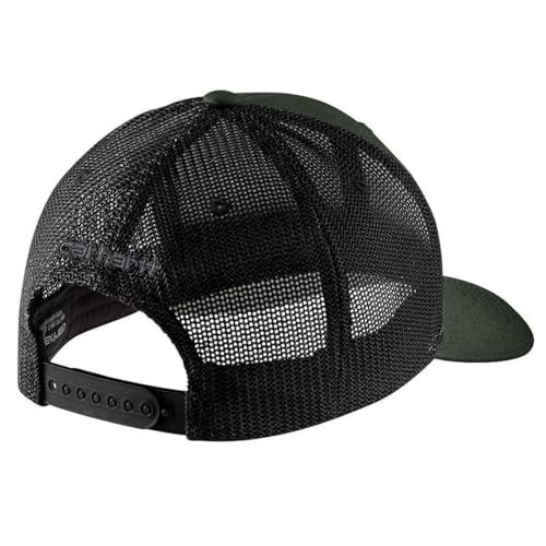 Image of Carhartt Men's Rugged Flex Twill Mesh-Back Logo Patch Cap