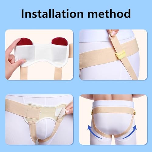 Faja para Hernia Inguinal Ajustable con Almohadilla miniatura 5