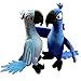 WZG 2 Piezas De Juguete De Felpa De Dibujos Animados De Rio Muñeco De Peluche De Loro Azul Muñeco De Película De Loro Azul Regalo De Peluche para Niños 35 Cm 2pc
