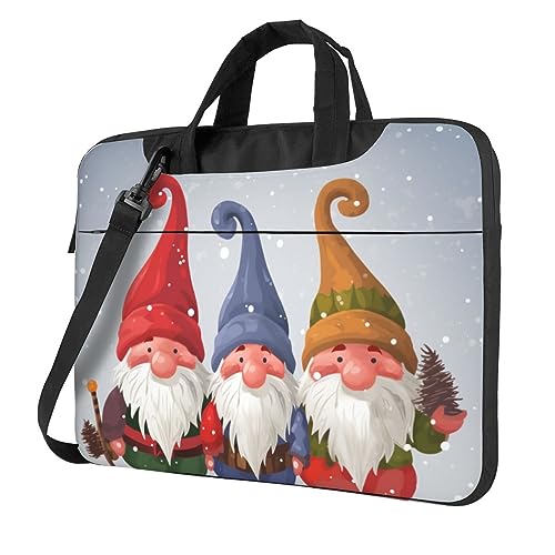 Sac fourre-tout pour ordinateur portable de Noël le cadeau idéal avec nains d'hiver
