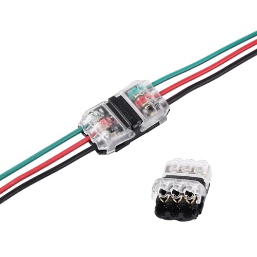 Connecteurs de fils basse tension pour réparer vos circuits sans dénuder ni souder