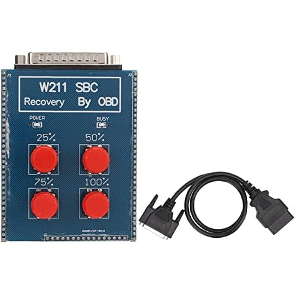 Narzędzie do Naprawy ABS SBC, Kod Naprawy Narzędzia do Resetowania ABS SBC C249F Zamiennik dla Klasy W211 E R230 SL(Niebieski)