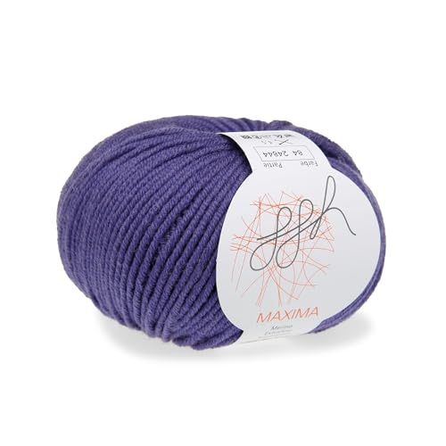 ggh Maxima Merinowolle 110m/50g Lila – Bild 3