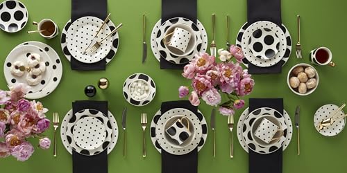 Image of Kate Spade New York Dot 12-Piece Dinnerware Set, 19.84, White