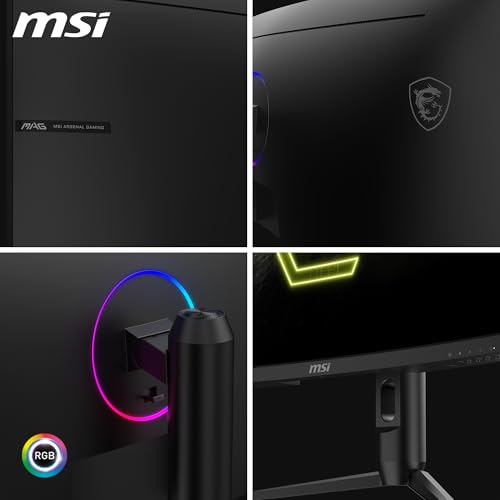 MSI MAG 342CQR E2 34 Inch 2K UWQHD Curved Gaming Monitor - 1500R 3440 x 1440 Resolution, 180 Hz / 1ms (MPRT), Adaptive Sync - DP 1.4a, HDMI 2.0b CEC, 95% DCI-P3, AI Vision, HDR Ready 5