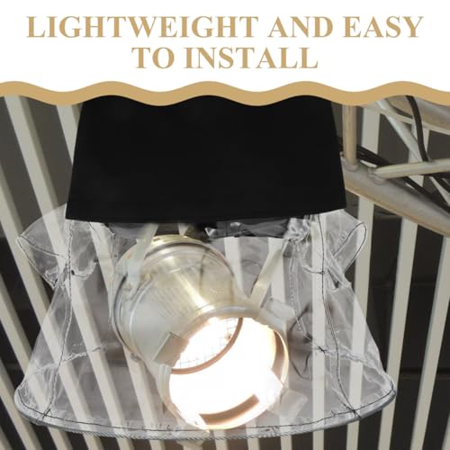 Image of balacoo Moving Light Rain Cover Waterproof Stage Light Shield for Outdoor Concerts Events and Parties Durable Protection and Enhanced Lighting Effects 16.53X16.53X10.62In