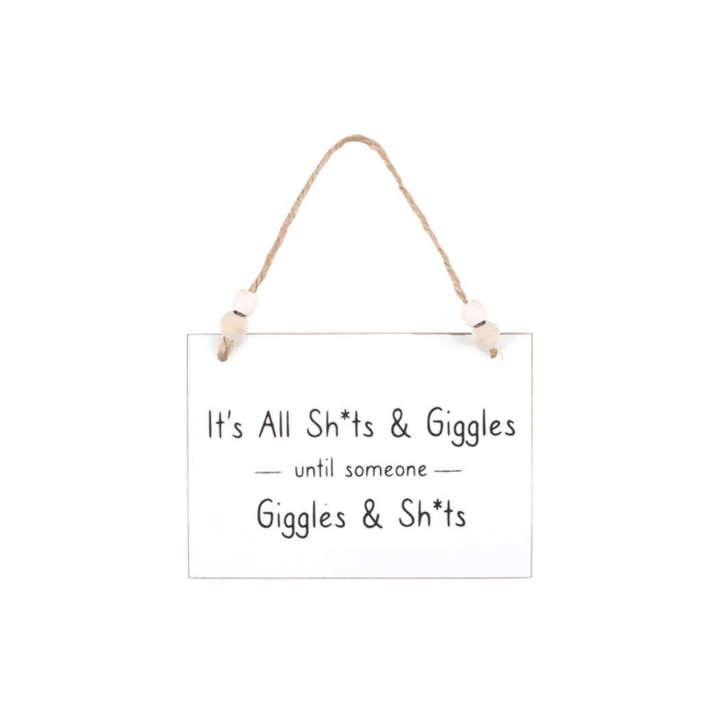 Shits & Giggles Hanging Sign