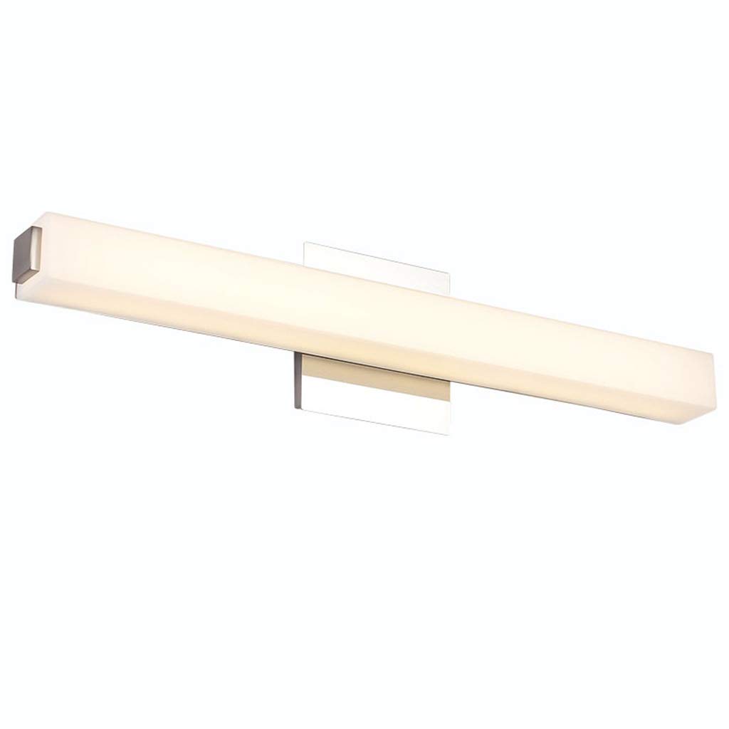 Miroir avant lumière moderne LED de bain 62cm et éclairage mural étanche anti-brouillard