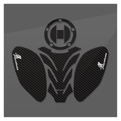 Autocollant de réservoir moto transparent en arête de poisson pour Suzuki GSX1300R Hayabusa 2008-2020