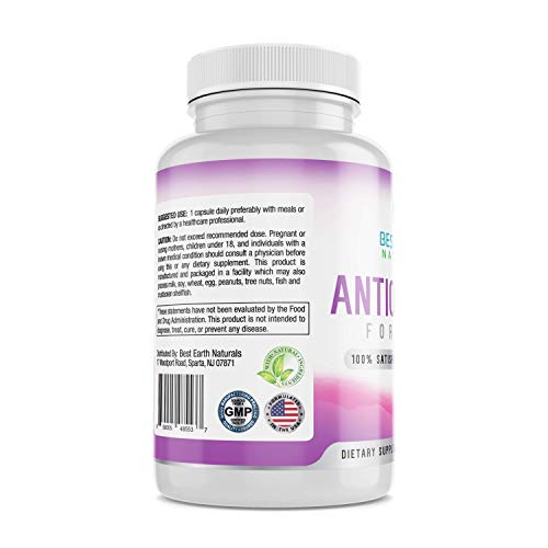 Antioxidant Formula – Antioxidant Support Supplement Powerful Defense For Overall Wellness, Potent Immune Boosting Antioxidant Vitamin Supplement For Healthy Balance – 30 Capsules #TOP3
