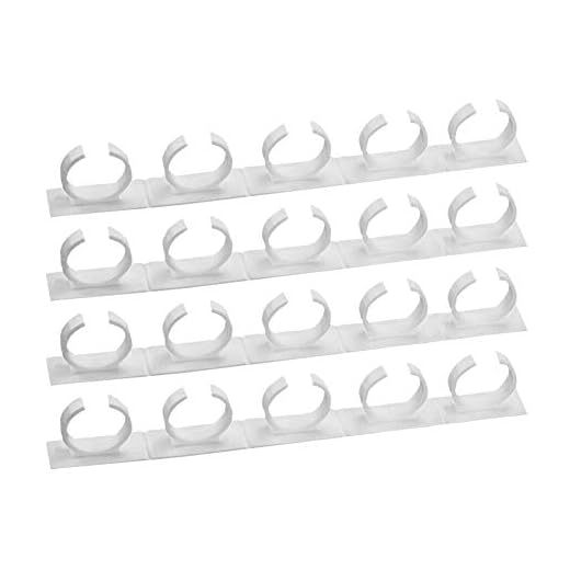 VALINK 4pcs 20-Clips Kitchen Spice Jar Rack Seasoning Jar Storage Holder Cupboard Door Cabinet Wall Mounted Spice Racks