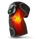 ROMYSE Heated Knee Brace, FSA Eligible HSA, Cordless Heated Knee Wrap, Knee Heating Pad for Shoulder Elbow 3 in 1, Heating Pad for Knee with 6 Heating Levels & 3 Timer