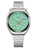 Citizen Herrenuhr Chronograph Stahl/Mintfarben LE AN3660-73X