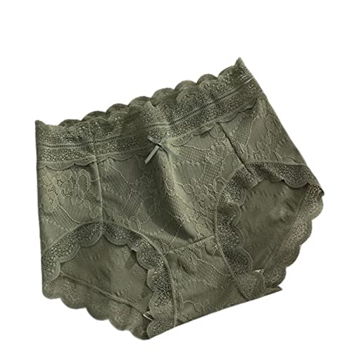 Culotte couvrante femme dentelle lot anti-marques sous-vêtement vert XL