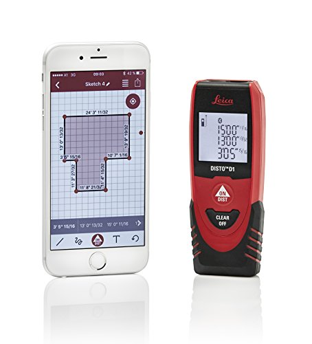 Leica 846805 Geosystems Disto D1 120Ft Laser Distance Measure thumb #4