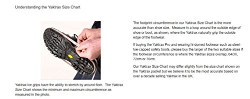 YakTrax Pro Traction Cleats Medium - Image 6
