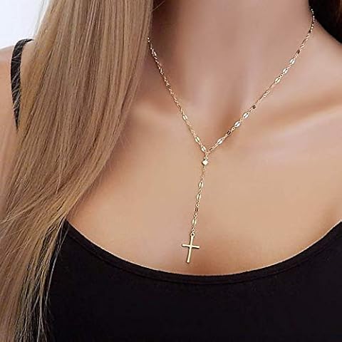 Collier ras du cou TseenYi croix en Y Cover